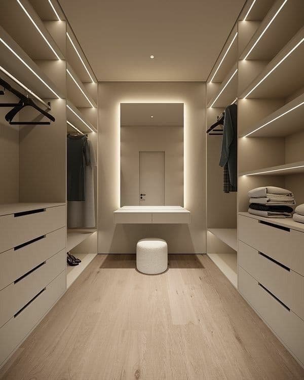 Garderobë Walk-In e Personalizuar — imazhi 1
